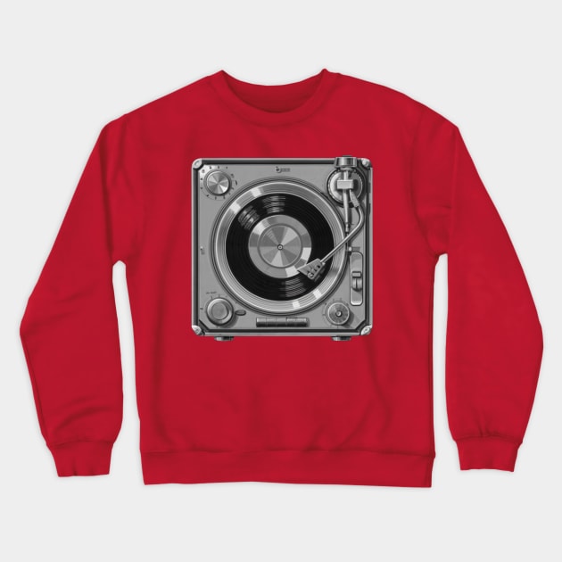 technic deejay Crewneck Sweatshirt by Aldrvnd